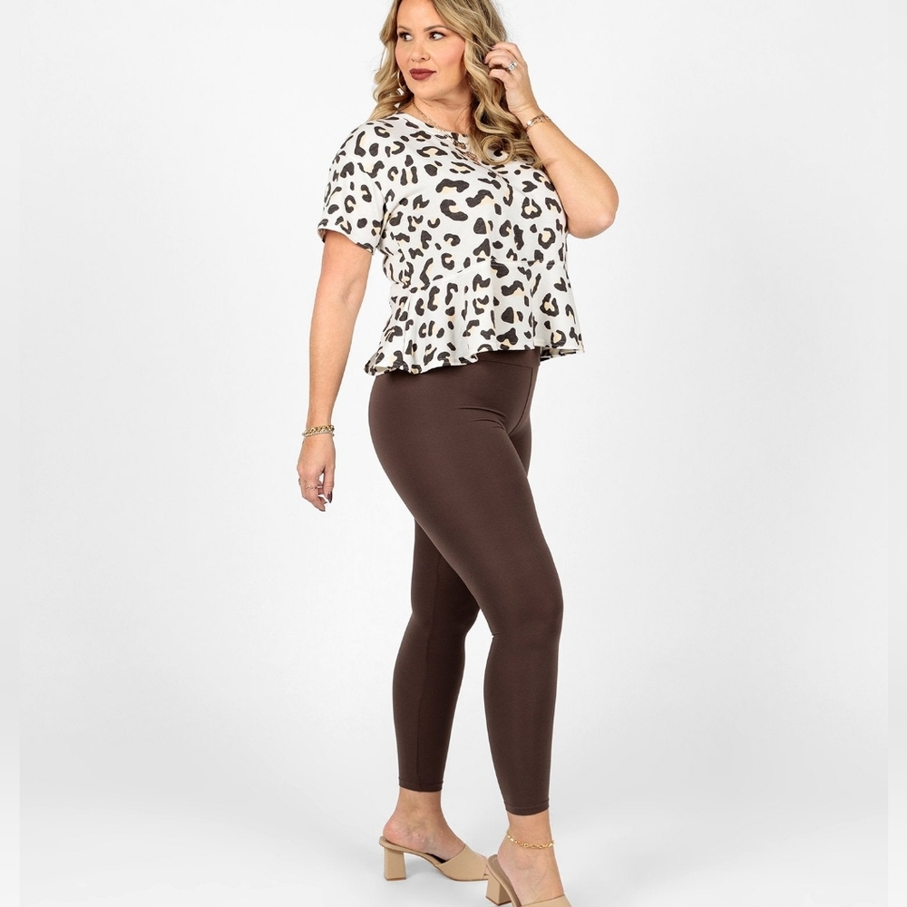 New LuLaRoe Brown Leggings
